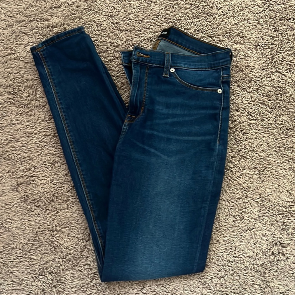 Hudson Jeans Women's Skinny Jeans - Dark Blue